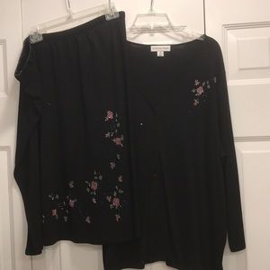 Matching skirt and jacket